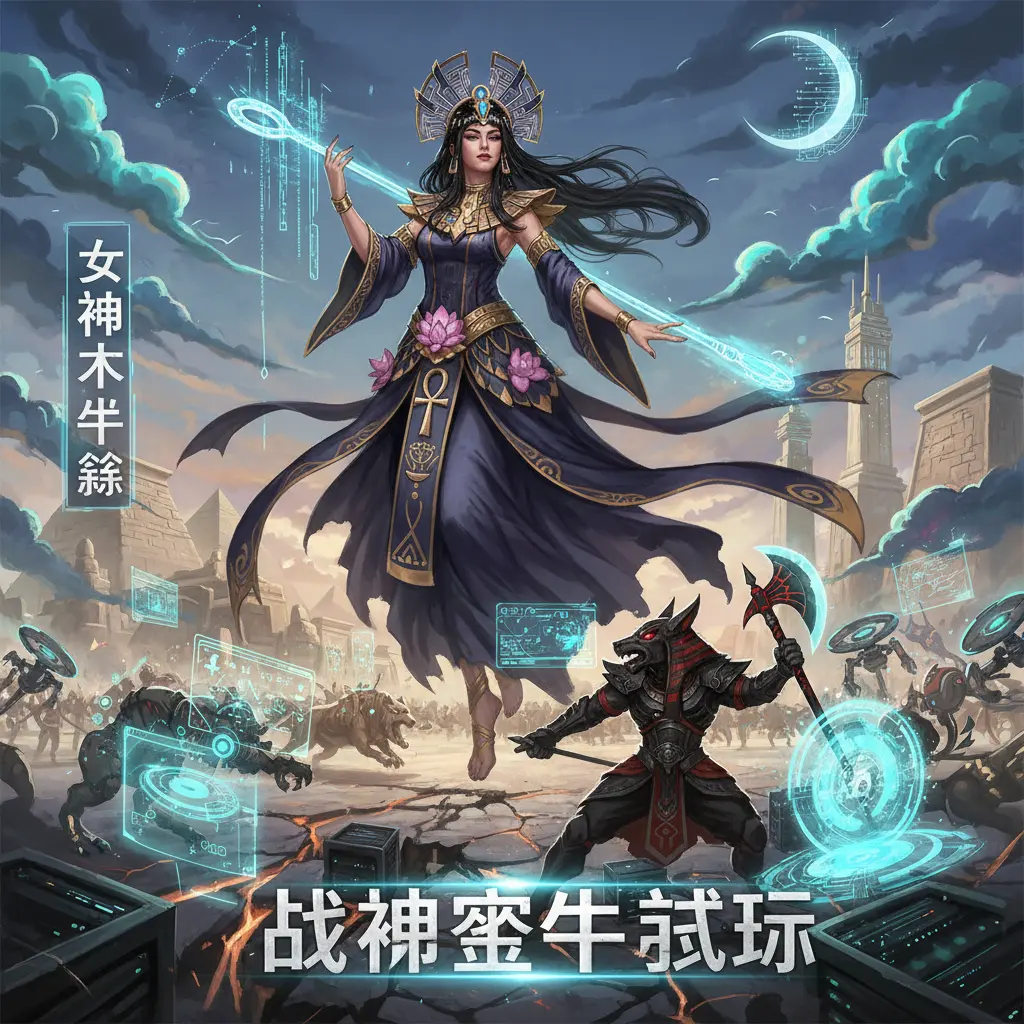 戰神塞特試玩 - 女神奈芙蒂絲