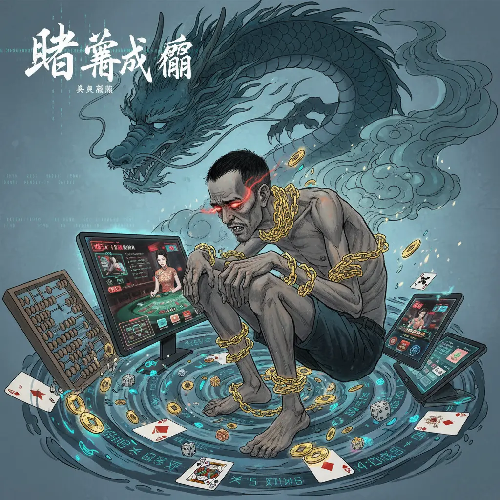 真人荷官 - 賭博成癮