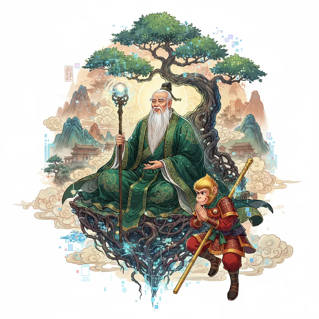 孫行者 - 菩提祖師