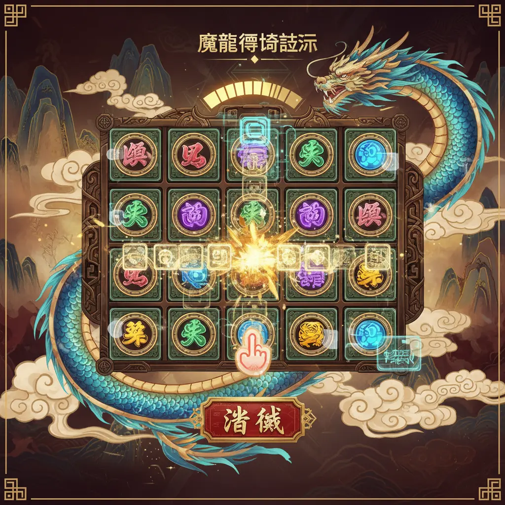 魔龍傳奇試玩 - 3x5轉軸消除玩法