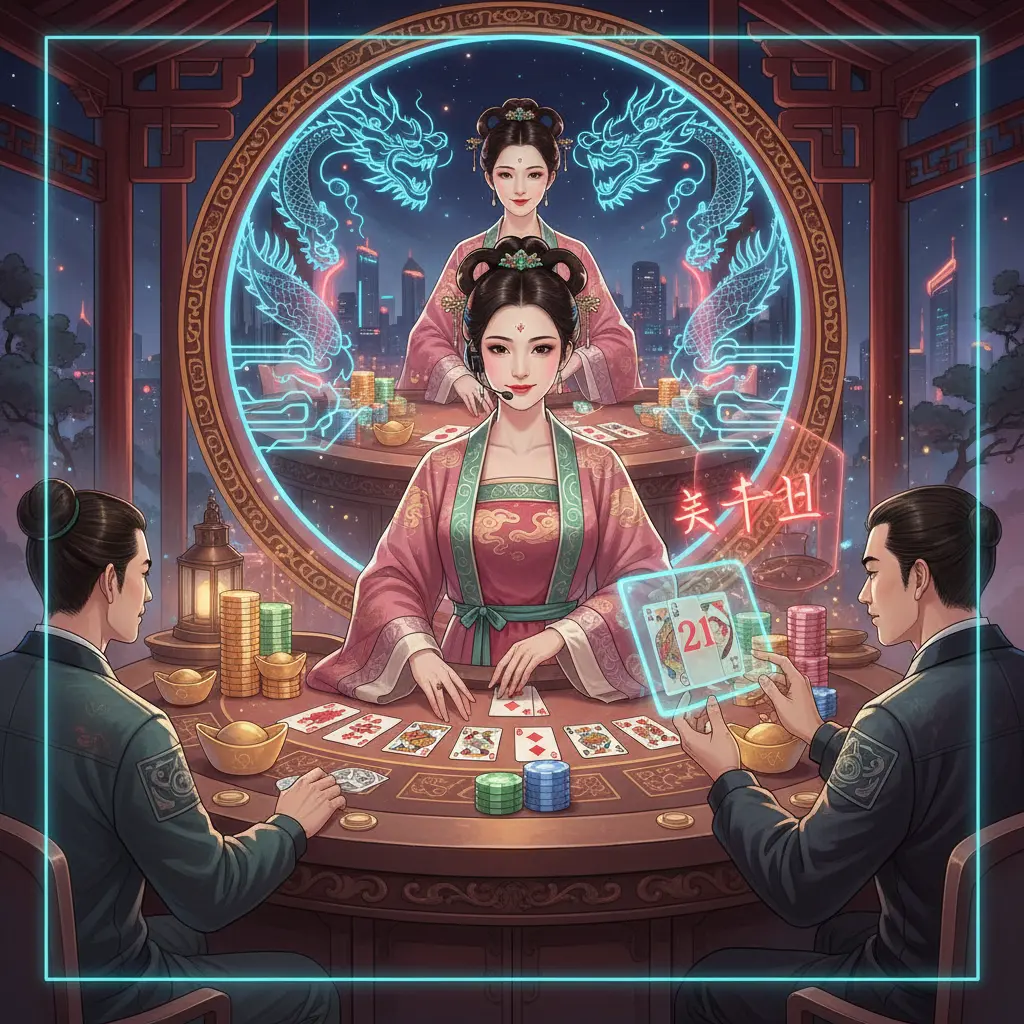 真人荷官 - 二十一點