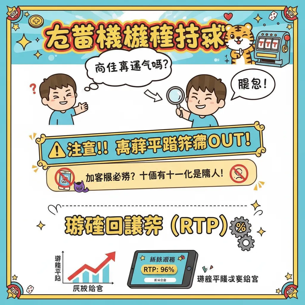 掌握老虎機遊戲技巧與遊戲回饋率分析