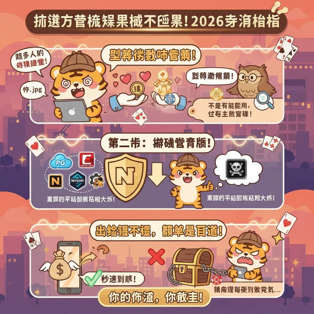 精選老虎機娛樂城：如何評估遊戲平臺與出金穩定度？