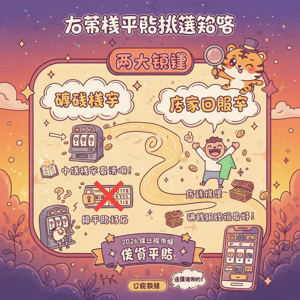 挑選優質老虎機平臺：掌握遊戲機率與玩家回報率的關鍵