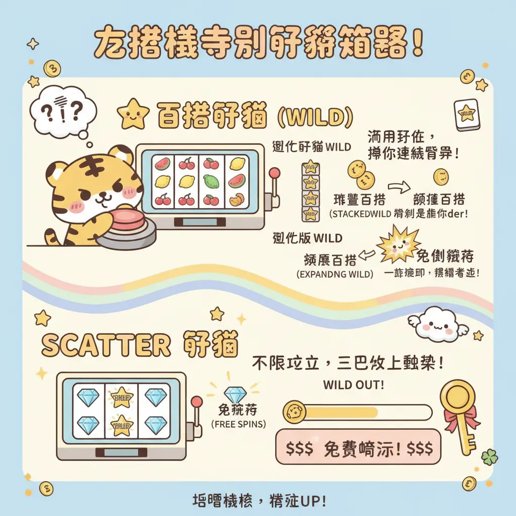 破解老虎機特別符號：從百搭符號到RTP機制的獲利策略