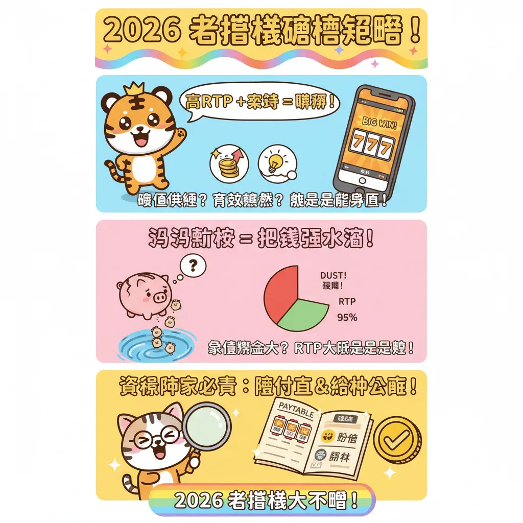 2026老虎機遊戲評論：高RTP與策略技巧全解析