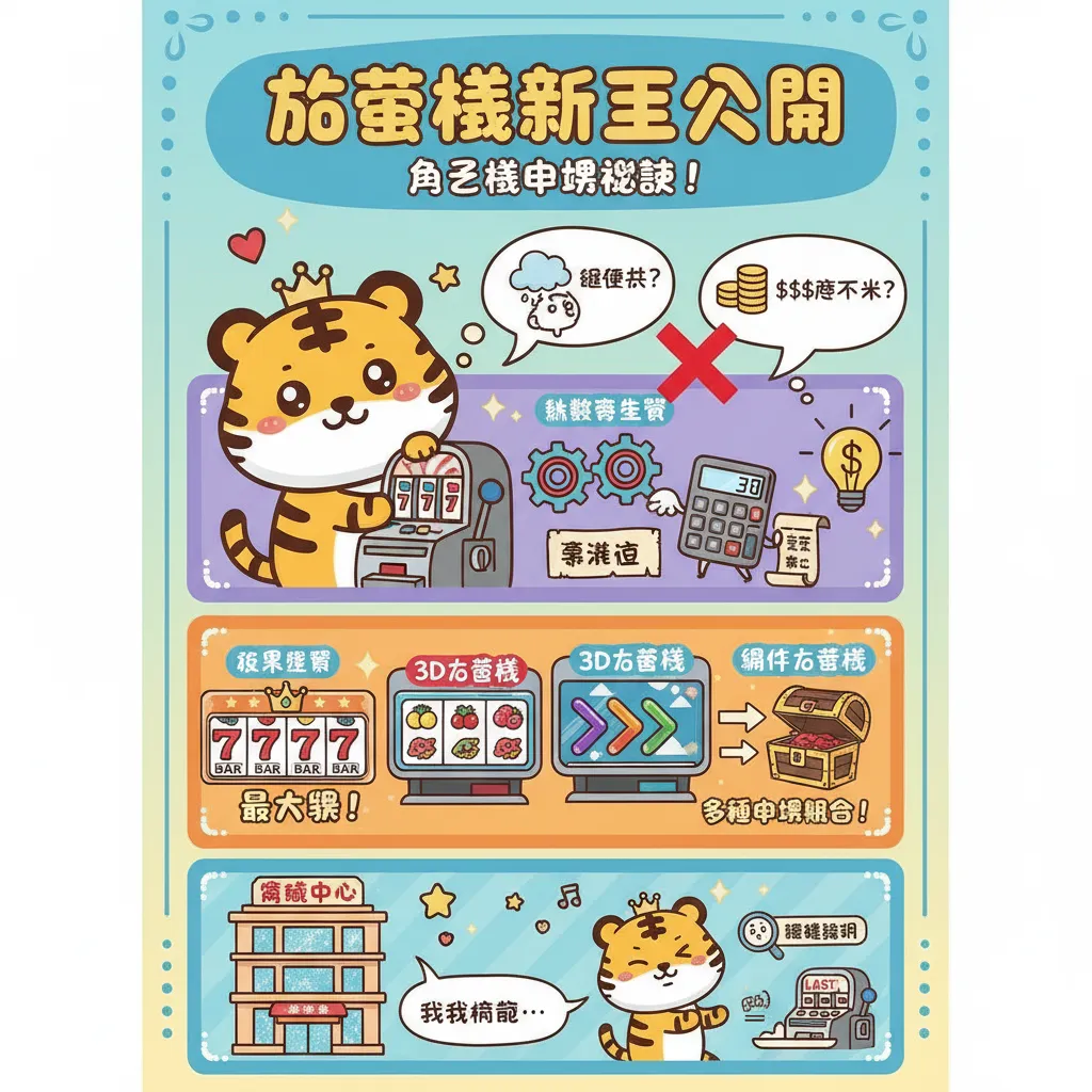 角子機新手入門：掌握老虎機中獎組合與下注技巧