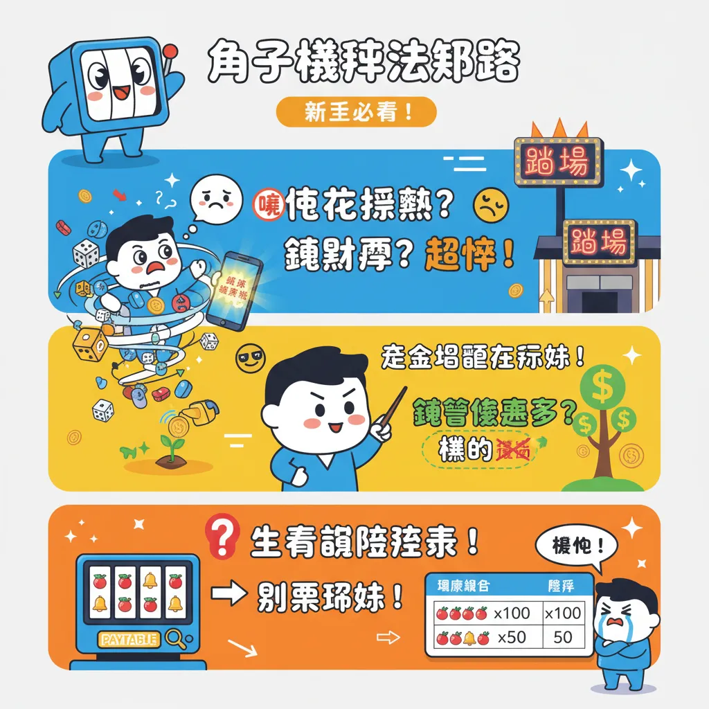 新手必看：掌握角子機玩法與中獎機制攻略