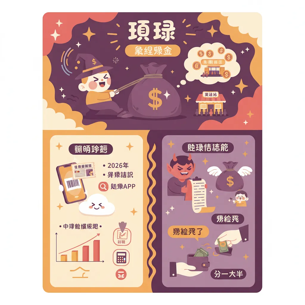 聰明查詢累積獎金：中獎機率與兌獎注意事項全攻略