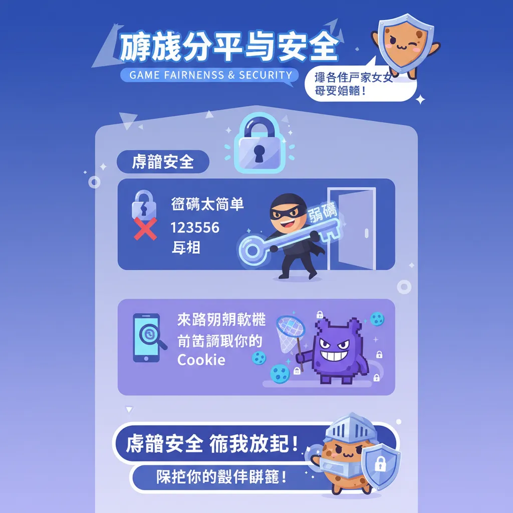 落實遊戲公平與安全：從帳號安全到防範作弊行為的全面指引
