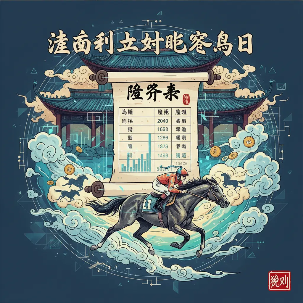 賠率表 - 維多利亞打吡賽馬日