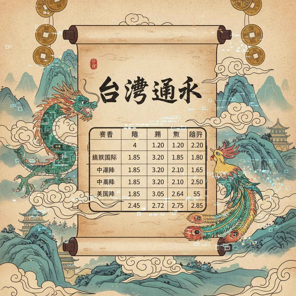 賠率表 - 臺灣運彩