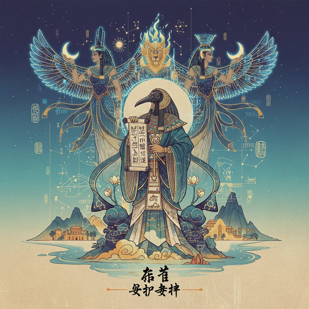 埃及女神 - 托特