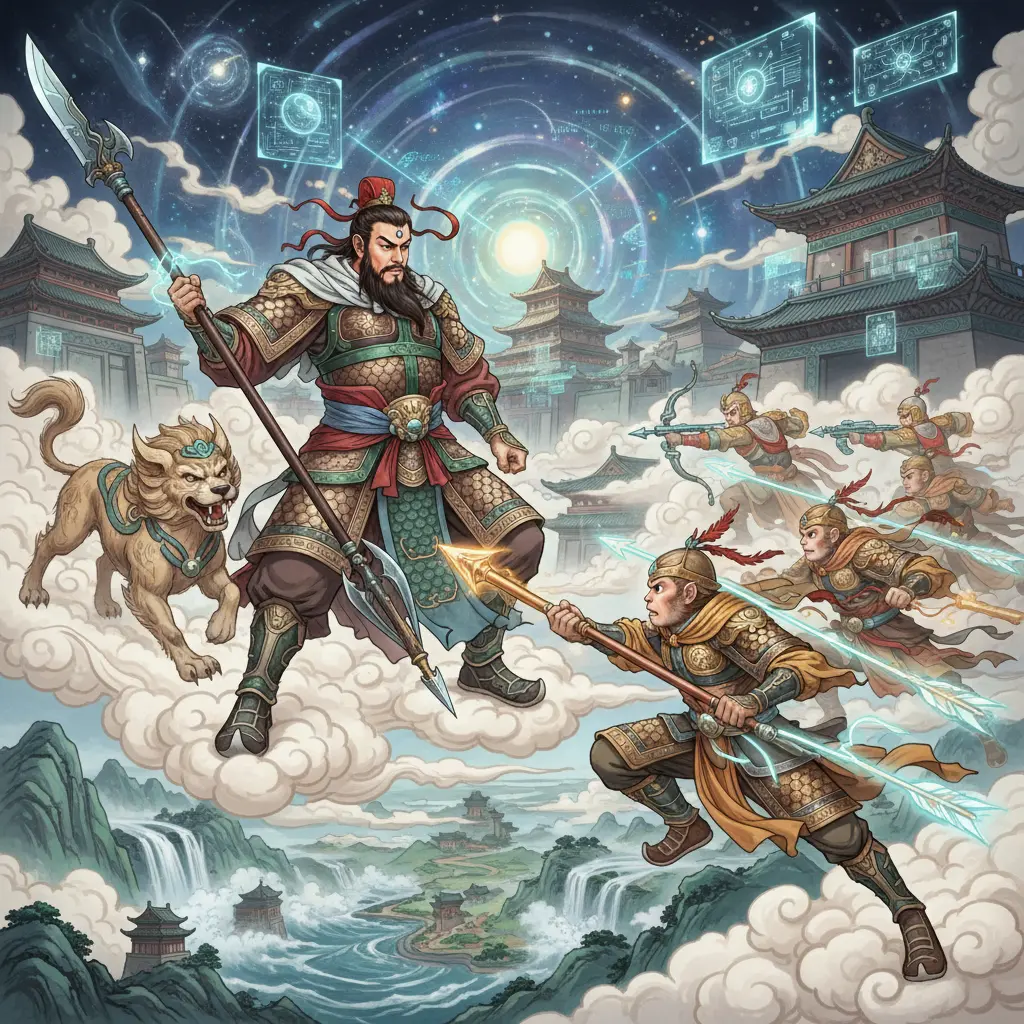 孫行者 - 二郎神