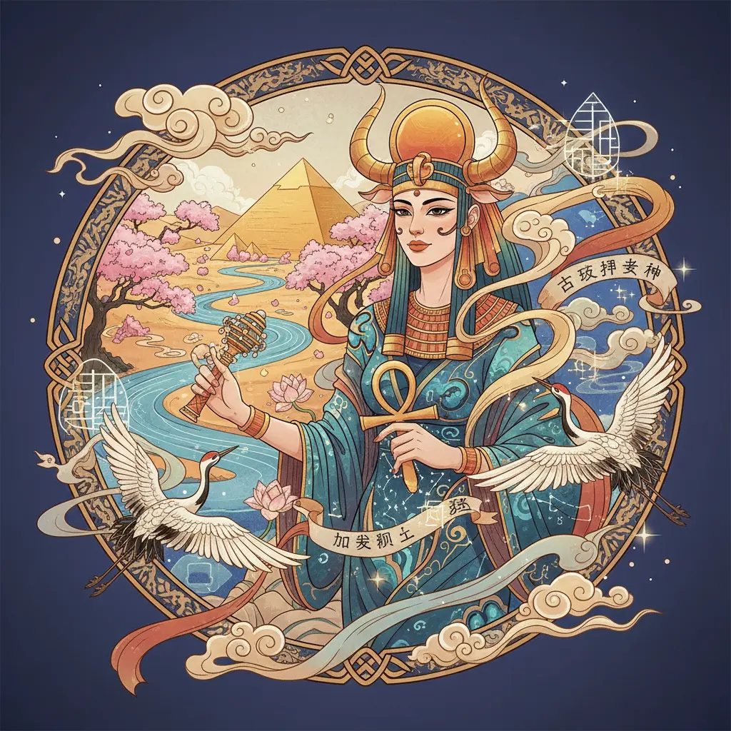 埃及女神 - 哈託爾