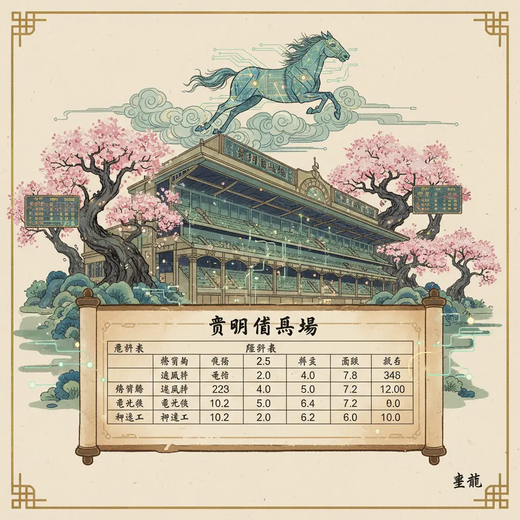 賠率表 - 費明頓馬場