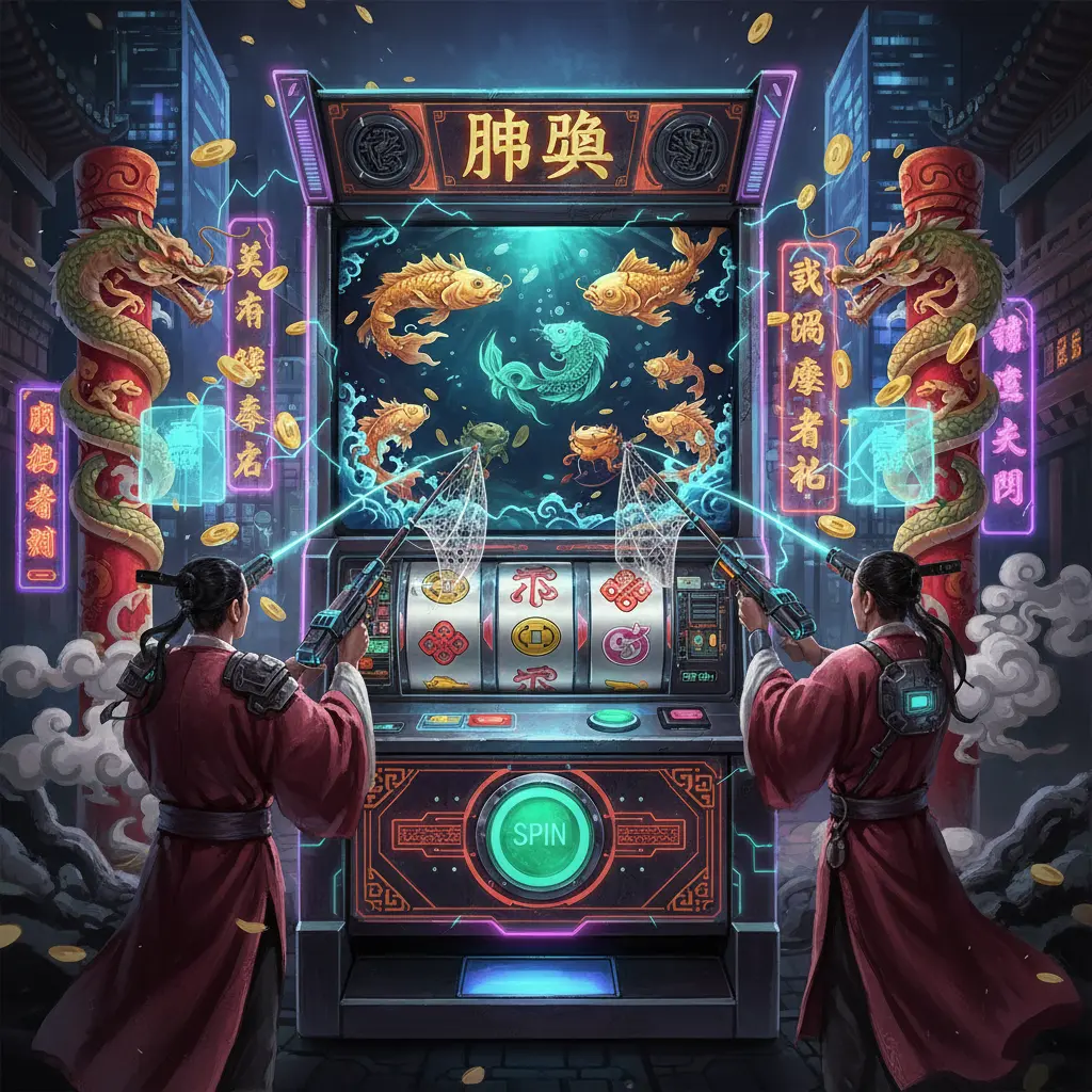 賭場老虎機 - 捕魚機