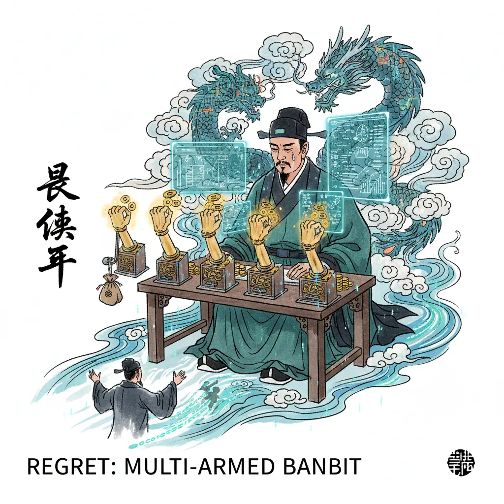 Multi-Armed Bandit Testing - Regret